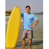 imageTACVASEN Swim Shirts for Men Rash Guard SPF Short Sleeve Sun TShirt UPF 50 Quick Dry Lightweight Fishing Water Shirt12blue