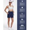 imageTACVASEN Womens 5 Hiking Shorts Quick Dry Golf Lightweight UPF50 Athletic Shorts Summer Water Resistant Zipper PocketsNavy