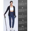 imageTACVASEN Womens Joggers Lightweight Quick Dry Hiking Pants with Pockets Athletic Travel Workout Summer Water ResistantNavy