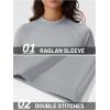 imageTACVASEN Womens Thermal Long Sleeve Mock Turtleneck Shirt Fleece Lined Base Layer Tops for Cold Weather WorkoutLightgrey