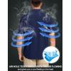 imageTACVASEN Fishing Shirts for Men Cool Hiking Shirt Button Up Short Sleeve SPF UPF 50 Sun Shirt Quick Dry for TacticalNavy