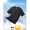 imageTACVASEN Mens Lightweight Athletic TShirts Quick Dry Workout Gym Tops Short Sleeve Running Tee Shirt Performance ActivewearBlack