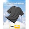 imageTACVASEN Mens Lightweight Athletic TShirts Quick Dry Workout Gym Tops Short Sleeve Running Tee Shirt Performance ActivewearDark Gray