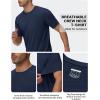 imageTACVASEN Mens Lightweight Athletic TShirts Quick Dry Workout Gym Tops Short Sleeve Running Tee Shirt Performance ActivewearNavy
