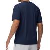 imageTACVASEN Mens Lightweight Athletic TShirts Quick Dry Workout Gym Tops Short Sleeve Running Tee Shirt Performance ActivewearNavy