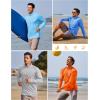 imageTACVASEN Mens Long Sleeve Athletic Shirts 14 Pullover Zip Sun Protection Rash Guard UPF 50 Outdoor Running TShirts11tomato Red