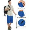imageTACVASEN Mens Capri Pants Cargo Long Shorts Quick Dry Lightweight 34 Pants Below Knee Summer Hiking WorkColor Blue