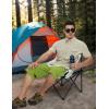 imageTACVASEN Mens Capri Pants Cargo Long Shorts Quick Dry Lightweight 34 Pants Below Knee Summer Hiking WorkG Green