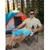 imageTACVASEN Mens Capri Pants Cargo Long Shorts Quick Dry Lightweight 34 Pants Below Knee Summer Hiking WorkIce Blue