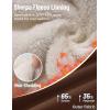 imageTACVASEN Womens Fleece Lined Sweatpants Winter Thermal Sherpa Pants with Pockets High Waisted Warm Cotton Lounge CasualBrown