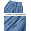 imageTACVASEN Jogger Pants for Women Quick Dry Cargo Hiking Travel Sweatpants with Drawstring Casual Outdoor Pants Blue Grey