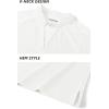 imageTACVASEN VNeck Shirts for Women Quick Dry UV Protection Sun Summer Golf Tops