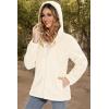 imageTACVASEN Womens Fuzzy Fleece Hoodies Warm Sherpa Jakcets Casual Hooded Shirts