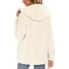 imageTACVASEN Womens Fuzzy Fleece Hoodies Warm Sherpa Jakcets Casual Hooded Shirts