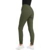 imageTACVASEN Womens Hiking Pants Quick Dry Training Sweatpants with Pockets Army Green L
