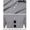 imageTACVASEN Mens Golf Shirt Dry Fit Mens Polo Shirts Short Sleeve Performance Golf Polos for Men with Collar Work Shirts04light Grey