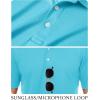 imageTACVASEN Mens Golf Shirt Dry Fit Mens Polo Shirts Short Sleeve Performance Golf Polos for Men with Collar Work Shirts10iceblue