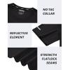 imageTACVASEN Mens Short Sleeve Swim Top UPF 50 Sun Protection TShirt Crew Neck Moisture Wicking Gym Shirts01black