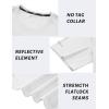 imageTACVASEN Mens Short Sleeve Swim Top UPF 50 Sun Protection TShirt Crew Neck Moisture Wicking Gym Shirts02white