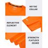 imageTACVASEN Mens Short Sleeve Swim Top UPF 50 Sun Protection TShirt Crew Neck Moisture Wicking Gym Shirts04florange
