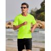imageTACVASEN Mens Short Sleeve Swim Top UPF 50 Sun Protection TShirt Crew Neck Moisture Wicking Gym Shirts05flgreen