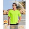 imageTACVASEN Mens Short Sleeve Swim Top UPF 50 Sun Protection TShirt Crew Neck Moisture Wicking Gym Shirts05flgreen