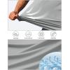imageTACVASEN Mens Short Sleeve Swim Top UPF 50 Sun Protection TShirt Crew Neck Moisture Wicking Gym Shirts07lightgrey