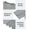 imageTACVASEN Mens Short Sleeve Swim Top UPF 50 Sun Protection TShirt Crew Neck Moisture Wicking Gym Shirts07lightgrey
