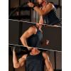 imageTACVASEN Mens Tank Tops Quick Dry Sleeveless Workout Muscle Shirt Athletic Bodybuilding Gym Performance Tee ShirtsBlack