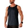 imageTACVASEN Mens Tank Tops Quick Dry Sleeveless Workout Muscle Shirt Athletic Bodybuilding Gym Performance Tee ShirtsBlack