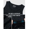 imageTACVASEN Mens Tank Tops Quick Dry Sleeveless Workout Muscle Shirt Athletic Bodybuilding Gym Performance Tee ShirtsBlack