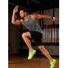 imageTACVASEN Mens Tank Tops Quick Dry Sleeveless Workout Muscle Shirt Athletic Bodybuilding Gym Performance Tee ShirtsDark Grey