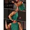 imageTACVASEN Mens Tank Tops Quick Dry Sleeveless Workout Muscle Shirt Athletic Bodybuilding Gym Performance Tee ShirtsEmerald Green