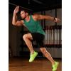 imageTACVASEN Mens Tank Tops Quick Dry Sleeveless Workout Muscle Shirt Athletic Bodybuilding Gym Performance Tee ShirtsEmerald Green