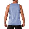 imageTACVASEN Mens Tank Tops Quick Dry Sleeveless Workout Muscle Shirt Athletic Bodybuilding Gym Performance Tee ShirtsLight Blue