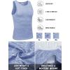 imageTACVASEN Mens Tank Tops Quick Dry Sleeveless Workout Muscle Shirt Athletic Bodybuilding Gym Performance Tee ShirtsLight Blue