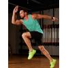 imageTACVASEN Mens Tank Tops Quick Dry Sleeveless Workout Muscle Shirt Athletic Bodybuilding Gym Performance Tee ShirtsLight Green