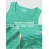 imageTACVASEN Mens Tank Tops Quick Dry Sleeveless Workout Muscle Shirt Athletic Bodybuilding Gym Performance Tee ShirtsLight Green