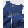 imageTACVASEN Mens Tank Tops Quick Dry Sleeveless Workout Muscle Shirt Athletic Bodybuilding Gym Performance Tee ShirtsMedium Blue