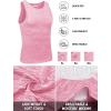 imageTACVASEN Mens Tank Tops Quick Dry Sleeveless Workout Muscle Shirt Athletic Bodybuilding Gym Performance Tee ShirtsPink