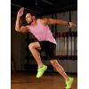 imageTACVASEN Mens Tank Tops Quick Dry Sleeveless Workout Muscle Shirt Athletic Bodybuilding Gym Performance Tee ShirtsPink