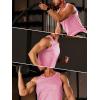 imageTACVASEN Mens Tank Tops Quick Dry Sleeveless Workout Muscle Shirt Athletic Bodybuilding Gym Performance Tee ShirtsPink