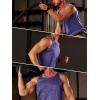 imageTACVASEN Mens Tank Tops Quick Dry Sleeveless Workout Muscle Shirt Athletic Bodybuilding Gym Performance Tee ShirtsPurple