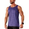 imageTACVASEN Mens Tank Tops Quick Dry Sleeveless Workout Muscle Shirt Athletic Bodybuilding Gym Performance Tee ShirtsPurple