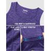 imageTACVASEN Mens Tank Tops Quick Dry Sleeveless Workout Muscle Shirt Athletic Bodybuilding Gym Performance Tee ShirtsPurple