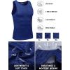 imageTACVASEN Mens Tank Tops Quick Dry Sleeveless Workout Muscle Shirt Athletic Bodybuilding Gym Performance Tee ShirtsRoyal Blue