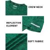 imageTACVASEN Mens Workout Shirts Short Sleeve Athletic Dry Fit Tshirts Shirts Running Gym Crewneck TShirts03 Emerald Green