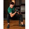 imageTACVASEN Mens Workout Shirts Short Sleeve Athletic Dry Fit Tshirts Shirts Running Gym Crewneck TShirts03 Emerald Green