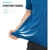 imageTACVASEN Mens Workout Shirts Short Sleeve Athletic Dry Fit Tshirts Shirts Running Gym Crewneck TShirts04 Medium Blue