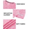 imageTACVASEN Mens Workout Shirts Short Sleeve Athletic Dry Fit Tshirts Shirts Running Gym Crewneck TShirts05 Pink